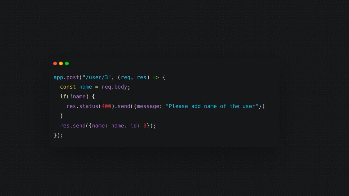 Build a REST API in four simple steps. Thread 🧵 - Pratham | Rattibha