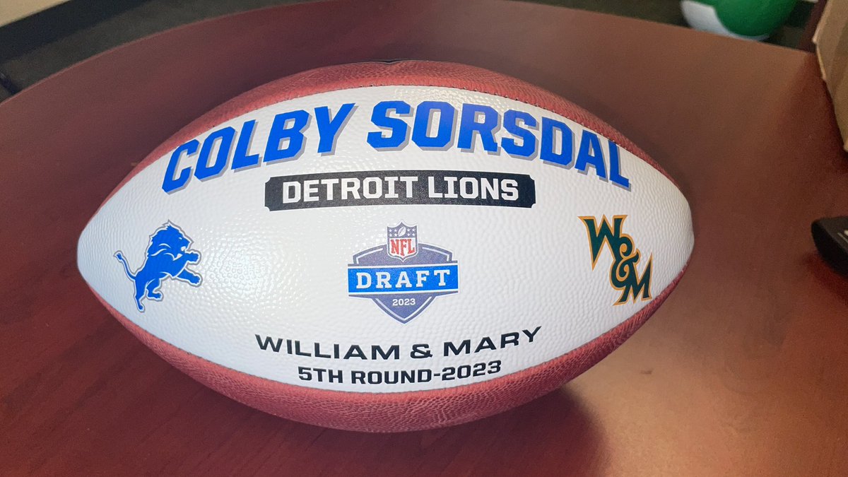 CoachAcitelli's tweet photo. Classy move by the @Lions.   I appreciate it. @colby_sorsdal https://t.co/lXXMPDhYk1