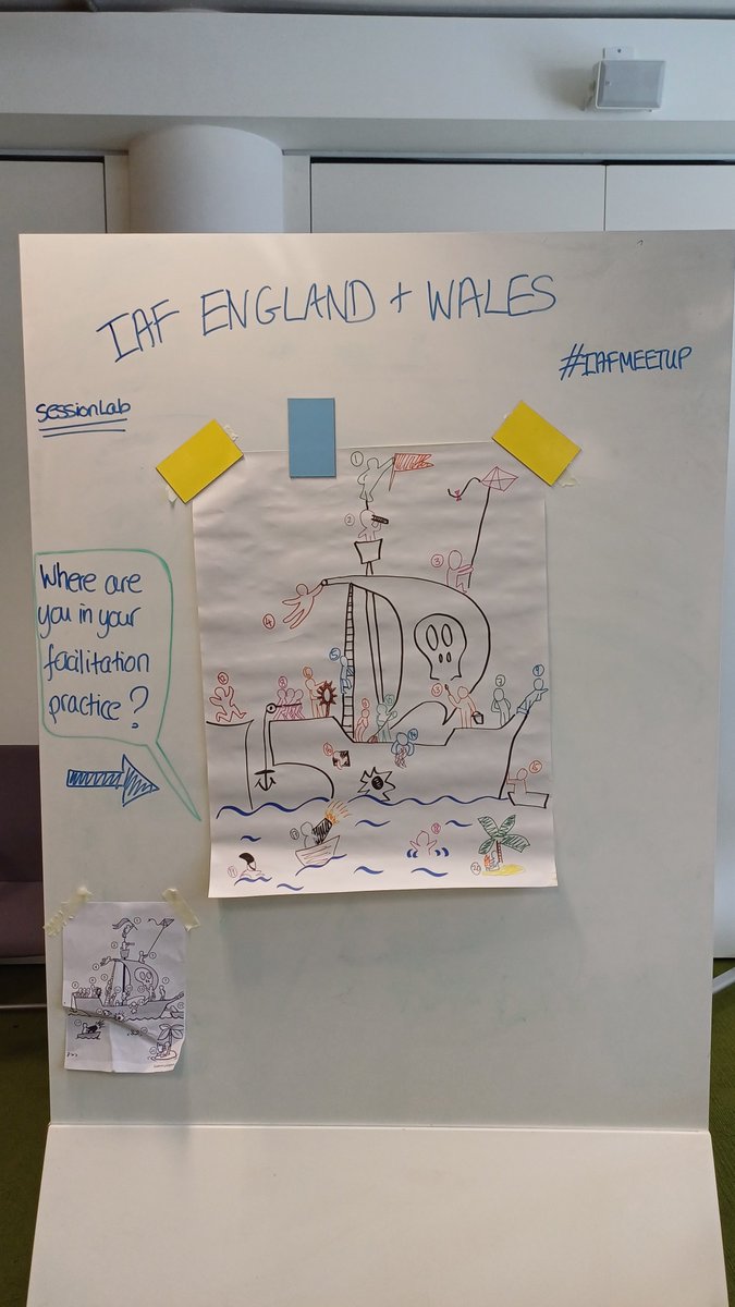 HeleneJewell's tweet image. Thank you to everyone that came along to the
@IAFEnglandWales
#IAFMeetup this morning in #Bristol Such a lovely bunch of people. We reflected, we learnt some new tools and we plotted our positions in a pirate ship 😊and we ate cake! Hope to see you all again soon. #Facilitation