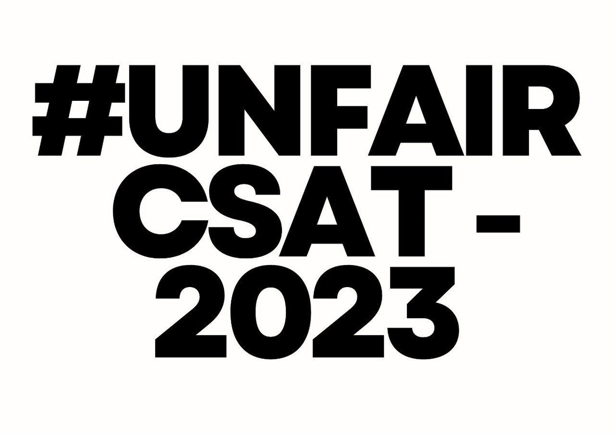 Berozgar169's tweet image. Mazaak tha 2023 ka csat. Agar UPSC me transparency hai to hamare RTI ka jawaab de.

@PMOIndia  @DrJitendraSingh @upsc_official 

#unfa