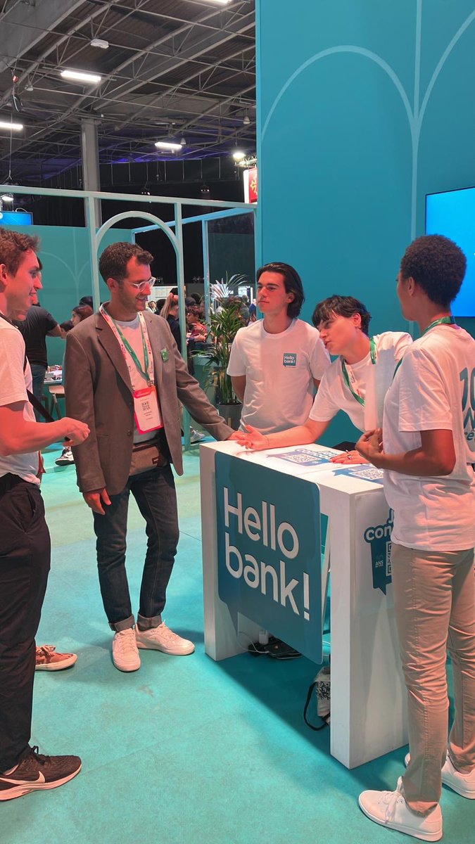 Bertrand Cizeau (@bertrandcizeau) on Twitter photo Vous avez été nombreux à rencontrer nos équipes <a href="/Hellobank_fr/">Hello bank! France</a> ce week-end à #VivaTech.
La promesse de réaliser votre rêve en valait la chandelle...
Pour continuer de rêver c'est par ici 👉 x.com/Hellobank_fr/s…
Alors... Quel est votre rêve ? Vous avez été nombreux à rencontrer nos équipes <a href="/Hellobank_fr/">Hello bank! France</a> ce week-end à #VivaTech.
La promesse de réaliser votre rêve en valait la chandelle...
Pour continuer de rêver c'est par ici 👉 x.com/Hellobank_fr/s…
Alors... Quel est votre rêve ?