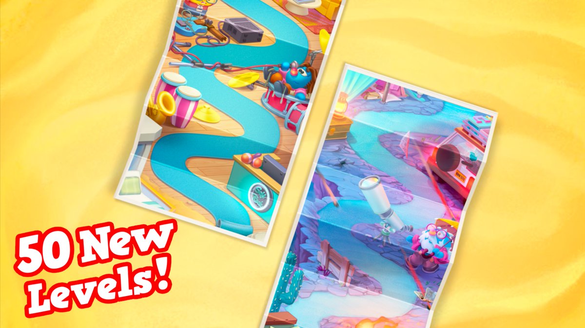 It’s time for a new update at the Soft Rock! 🤘⁣
⁣
PLAY 50 NEW LEVELS! Rhino visits the music shop to prepare for his upcoming concert. 🎤 But is he in trouble? 🤔 Help Rhino to get ready for the rock show! 🎸⁣