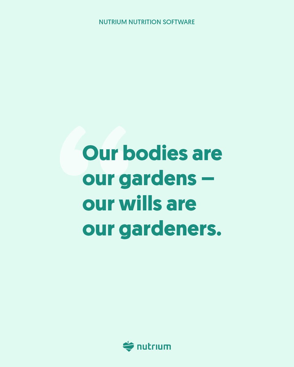 Nutri, you have the power to help your clients cultivate a healthy 'garden' within themselves. Let us help you provide the guidance and support they need to flourish! 🌸