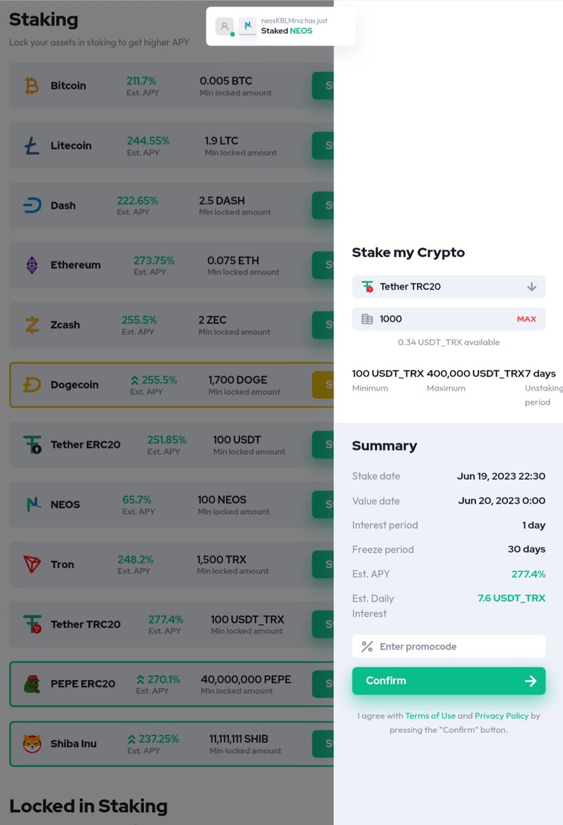 antonsaputr70's tweet photo. Hey Everyone !!
Are you looking for a high APY earning DEX Stake?
Use @NeosifyWallet
as Your best passive income right now
Registration link: https://t.co/WtUPV1yfTD
My proof
$BTC $ETH $USDT $LTC $SHIB $PEPE
#BRC20 #BRC #Bitcoin #Ethereum #Neosify #Neos #memecoins https://t.co/83jXeguTnq