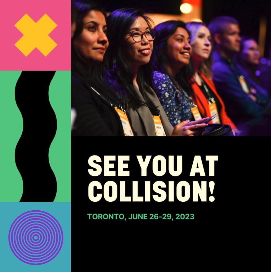 Heading to Toronto for #CollisionConf June 26-29? We'll see you there! 

Come visit our booth and sign-up for our Masterclass session with Aaron Harris, CTO of Sage.

1sa.ge/oFhi50ORSl2  

 #TorontoTech  #CollisionConf