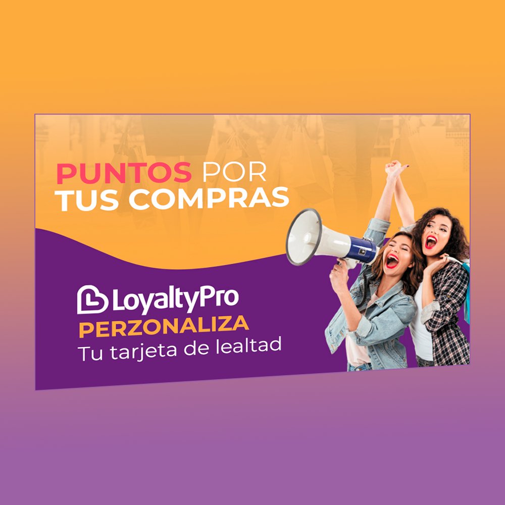 ¡LoyaltyPro te trae la tarjeta digital que necesitas para potenciar tu negocio! 💳✨

🎯 Personalización a tu medida: Ahora puedes tener una tarjeta de lealtad digital con el nombre y logo de tu empresa, ¡totalmente personalizada para tus clientes! 😍

LoyaltyPro #TarjetaDigital