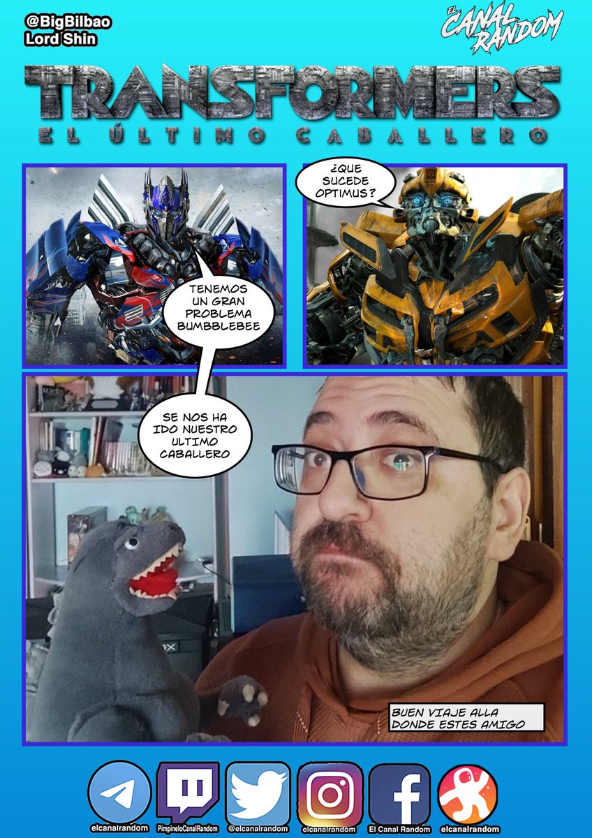 BigBilbao's tweet photo. El último caballero siempre permanecerá en nuestros corazones
@elcanalrandom @Pimpi_Gamer @JCiberpan @ENEIVEM @RealismoGamer @Serika_Izumi
#canalrandom #calvicie #Transformers #TransformersRiseoftheBeasts #transformerseldespertardelasbestias https://t.co/4LzClWODb1