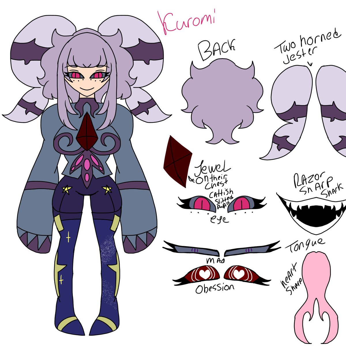 Kuromi 
Redesigning 
#NightmareDarlingVN