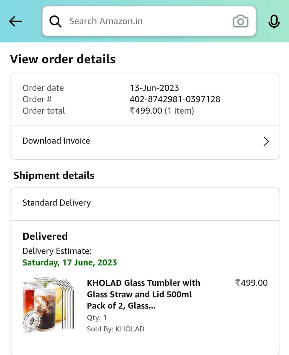 'Disappointed with @amazonIN customer service! Waited 5 mins on hold only to have the call abruptly disconnected. Now my order shows 'delivered,' but I haven't received it, and there's no one available to assist me. #CustomerServiceFail #WhereIsMyOrder'