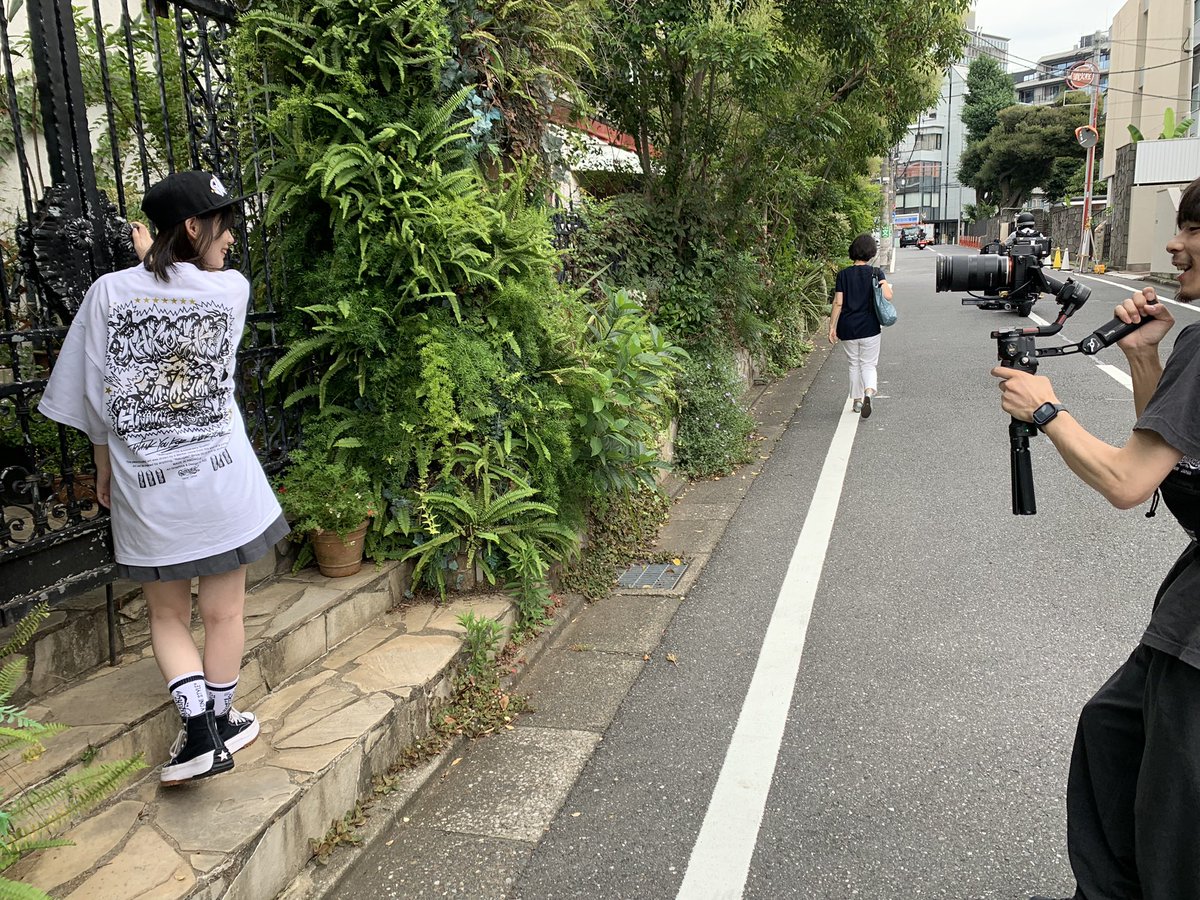 昨日は、Rakugaki 7th ANNIVERSARY Graphics T-Shirts の撮影