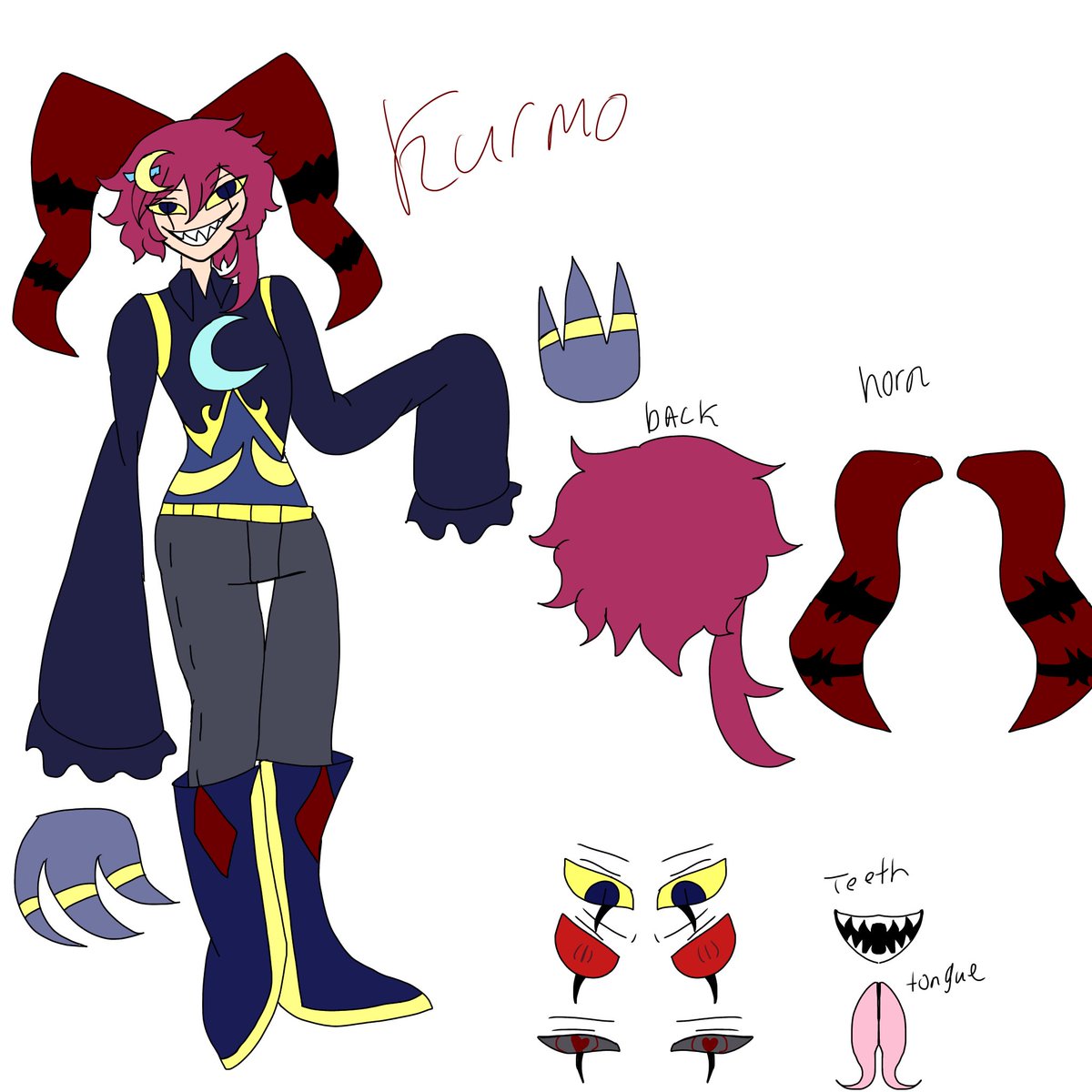 Kuromo redesign 
#NightmareDarlingVN