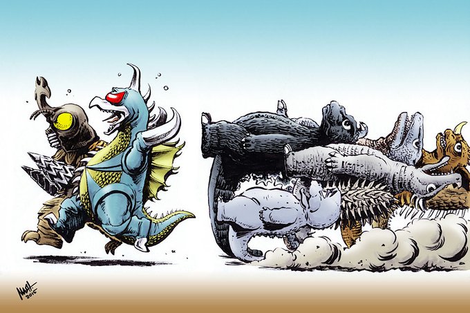 「dinosaur fangs」 illustration images(Latest)