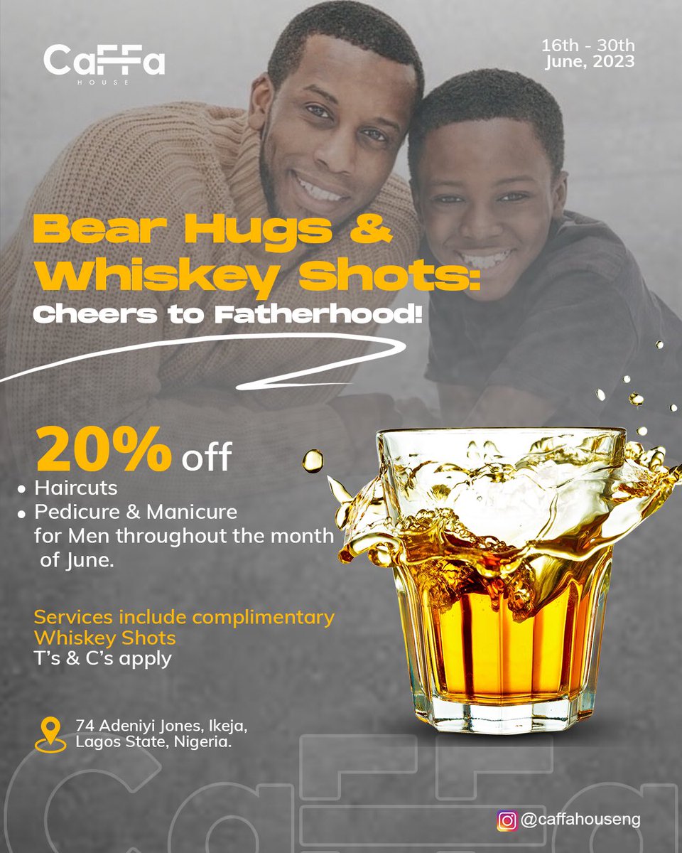 TCMBuzz's tweet photo. 📍We celebrate Dads all over the world and we have something special just for them throughout the month of June.
See flyer for more details- you can also reach out via dm☺️
#CaFFaCommunity https://t.co/9ZI9yIDiV2