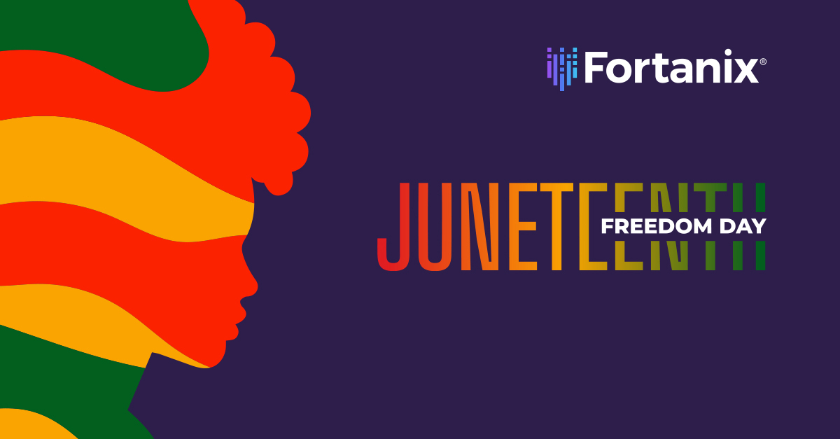 fortanix's tweet photo. Fortanix celebrates the spirit of #freedom and #equality on this #Juneteenth! 🙌 https://t.co/u8X7KySvsS
