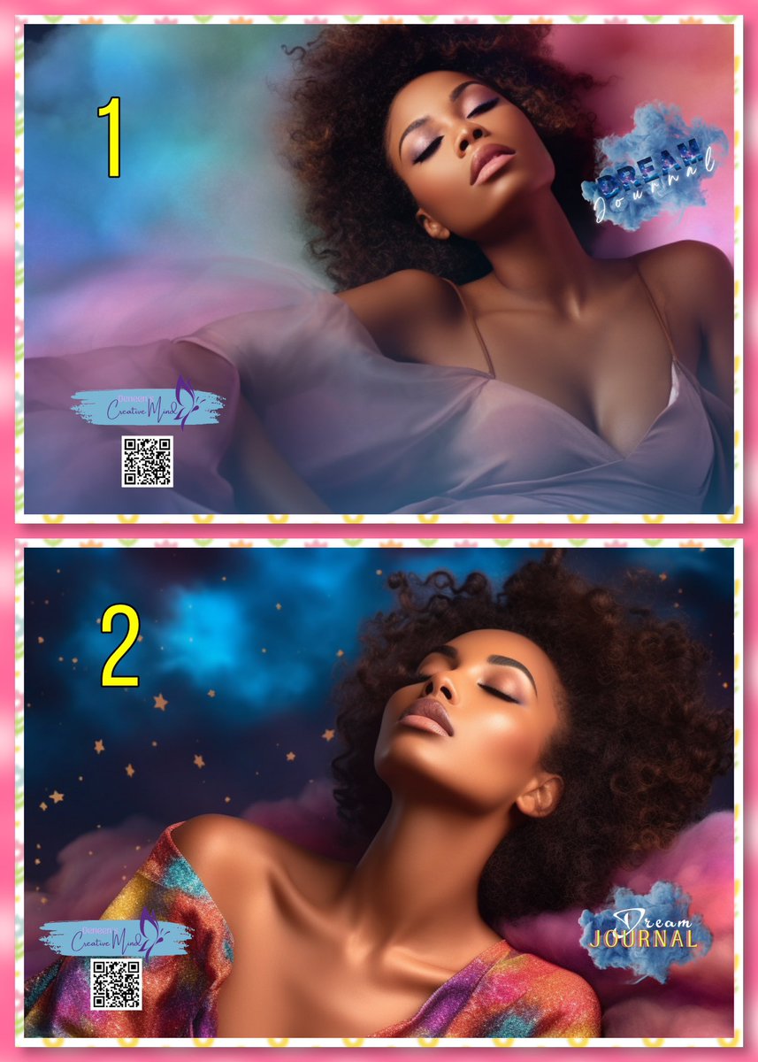 Ready for my hardcover journal however I can’t decide which cover. Let’s take a vote. 1 or 2? #journaling #hadcover