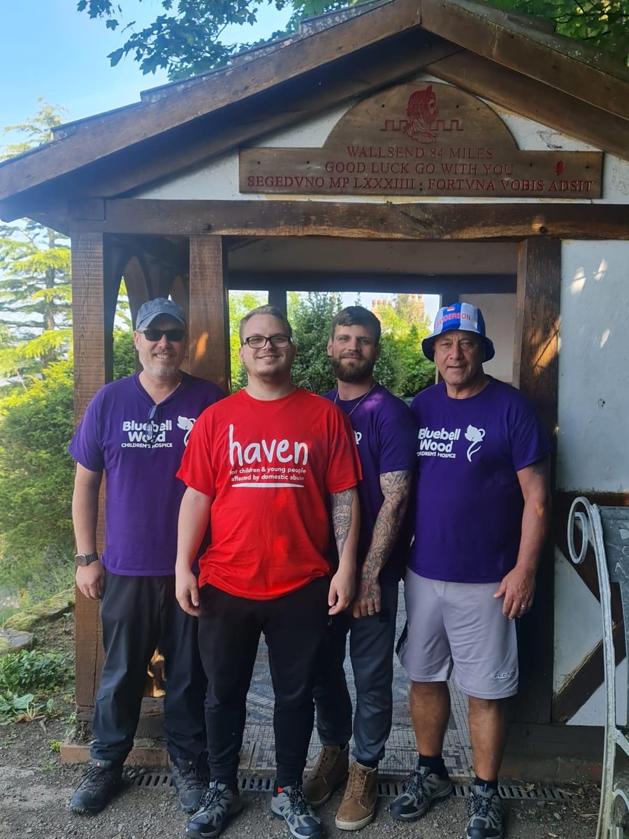 Wow! A massive congratulations to our charity walkers on completing the 90 miles along Hadrian's Wall in 5 days. There is still time to donate to our local charities by clicking the link below. justgiving.com/team/pagets