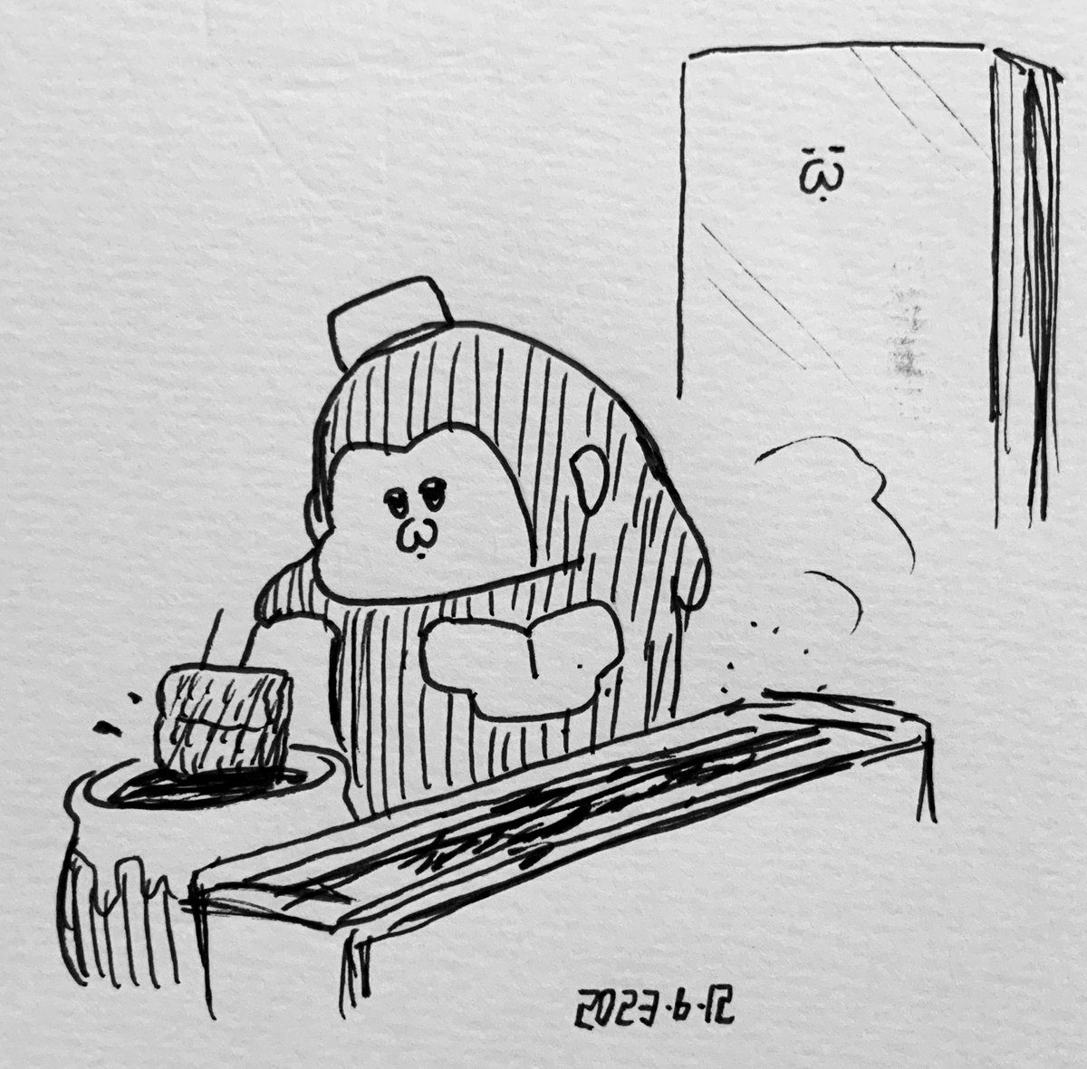 秘伝のたれを所持している原始シティゴリラ
