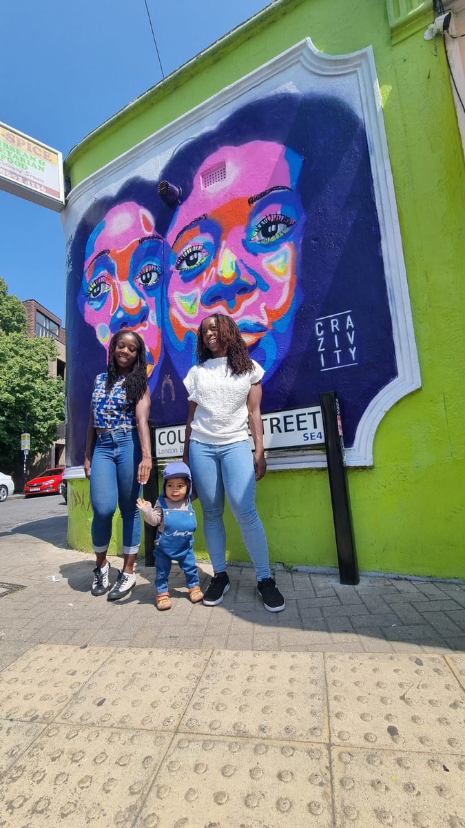 AlleyneDance's tweet image. We had a fantastic day at the official unveiling of the Alleyne Dance mural for Black Female Icons of Lewisham with @BrockleyMax!

Thank you to @MayorofLondon, the wonderful artist @Crazivity, The Soul Sisters and our fellow residents of Lewisham for celebrating with us.
