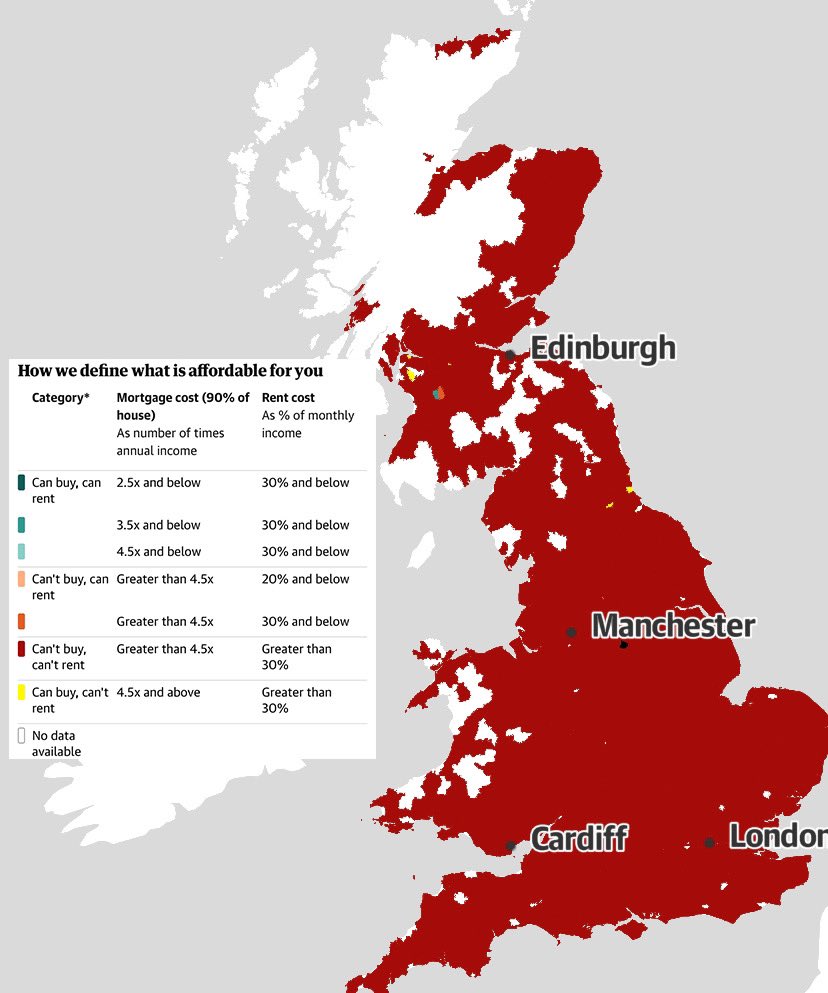 If you’re a care worker, there’s not a single place you can afford to rent in the entire country. 

Rent control now.