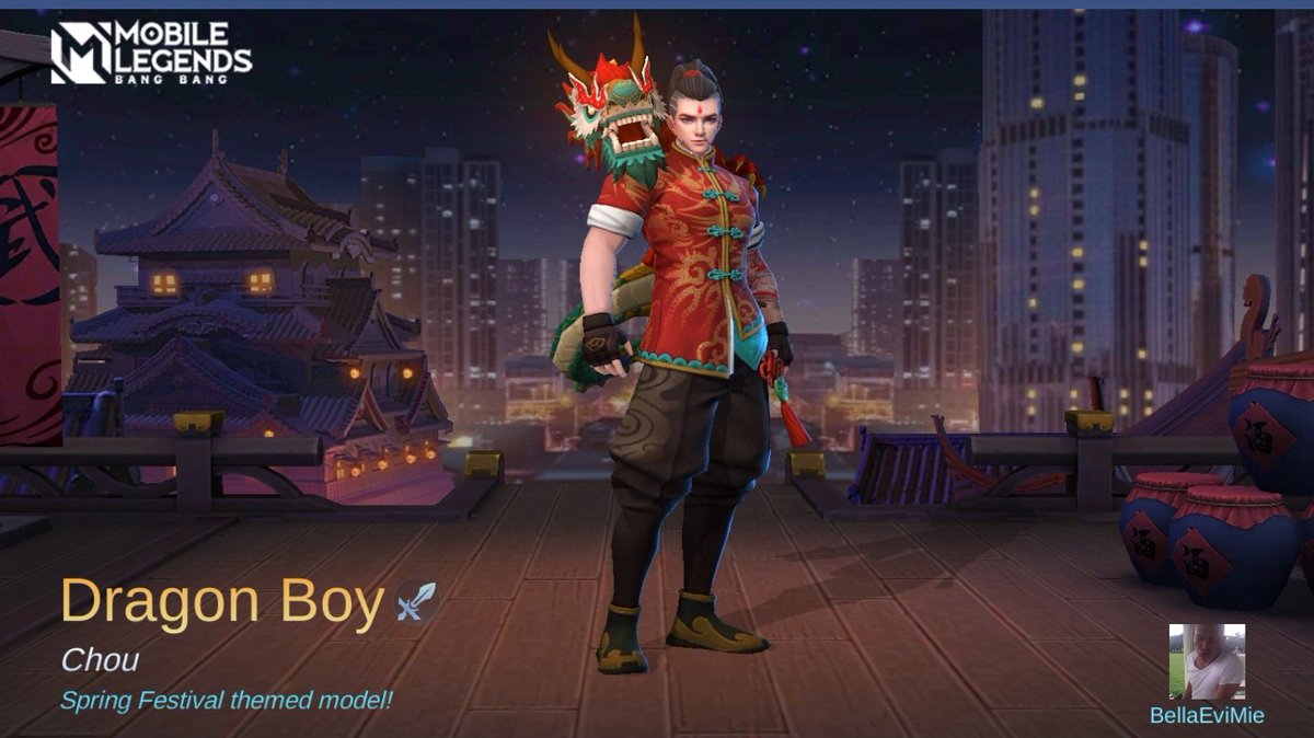 ShahSiakap's tweet photo. I just obtained a new skin Dragon Boy in Mobile Legends: Bang Bang! Let's face off against the world's best MOBA players together! 
https://t.co/LTiJRP46w4 https://t.co/6u5H9wzZo8