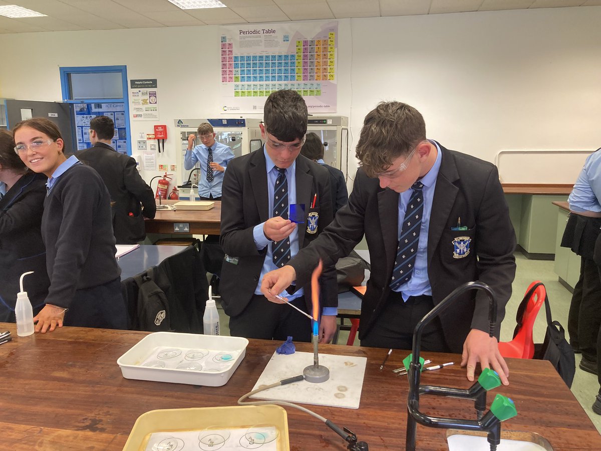 St. Louis Grammar School, Chemistry tweet media