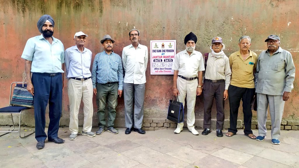 Mission One Rank One Pension tweet media