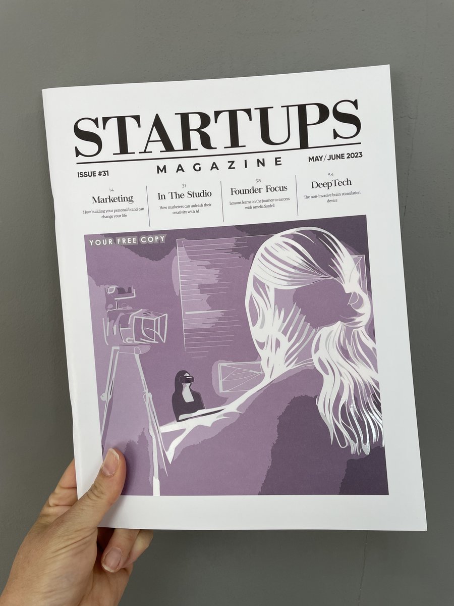 The latest issue of <a href="/TheStartupsMag/">Startups Magazine</a> has arrived this morning - pick up your copy now!