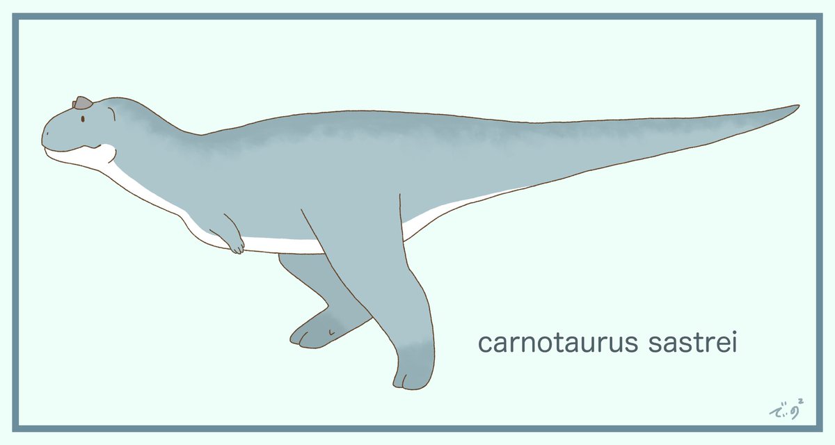 普段はかわいい古生物たちの創作イラストや4コマ、4枚目のような古生物のイラスト描いたりしてます☺️🦖  #レックスandテリー