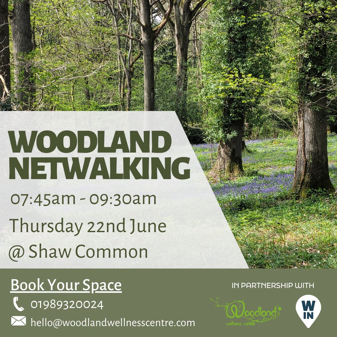 WhatsInHereford's tweet photo. Come along for a unique and unforgettable networking experience with a laid-back and informal atmosphere. Foster genuine connections and cultivate new business relationships. ✨

Book your FREE ticket here 👉https://t.co/2YAfzxYWHV

#whatsin #netwalking #woodlandwellnesscentre https://t.co/fbl4BTYHAv