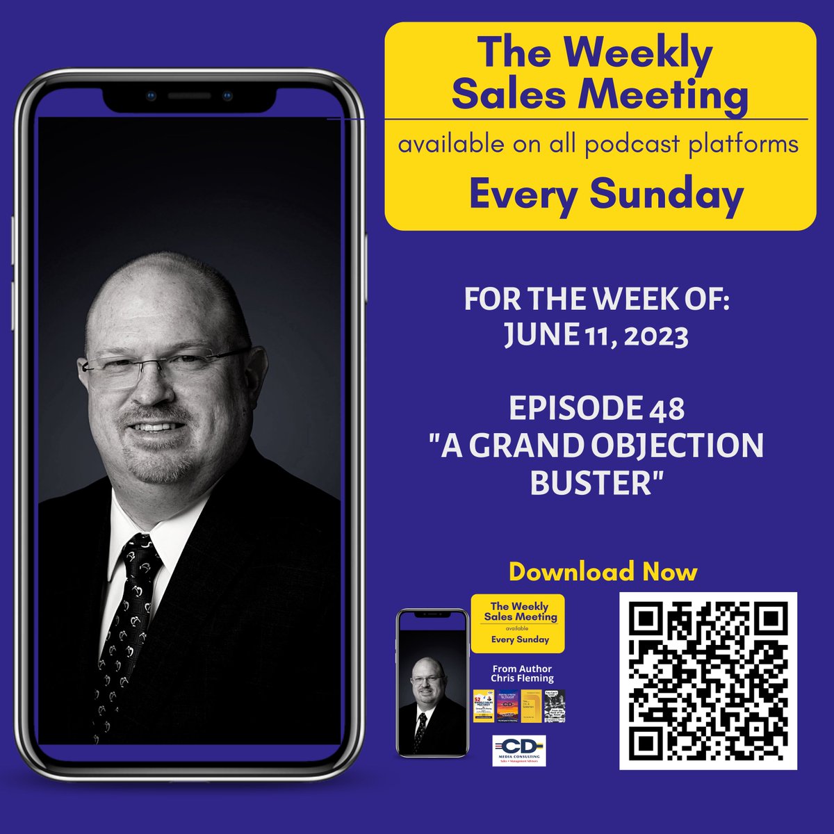 There is a new episode of The Weekly Sales Meeting Podcast. shows.acast.com/theweeklysales…

#businessasunusual #noshortcuts #broadcast #success #intelligence #culture #management #businessintelligence #sales #leadership #salesmanagement #mediasales #tvsales #radiosales