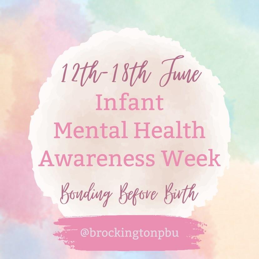 Infant Mental Health Awareness Week 2023 👶🧠
#BondingBeforeBirth #InfantMentalHealthAwarenessWeek #brockingtonpbu #perinatalmentalhealth #maternalmentalhealth