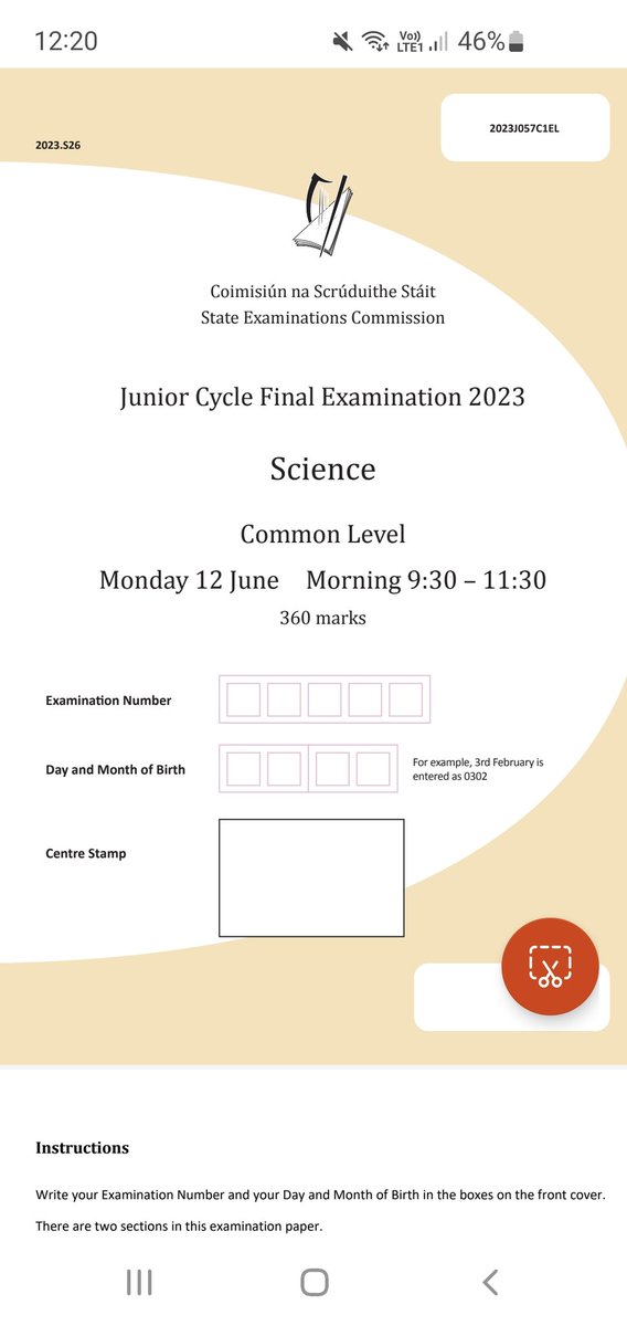 Nice and yet challenging paper for JC Science students this morning. Good mix of topics, the 4 strands with NOS throughout. Happy that there was success in that paper to be had for all students, letting them display their understanding and skills. @Education_Ire @EdChatIE