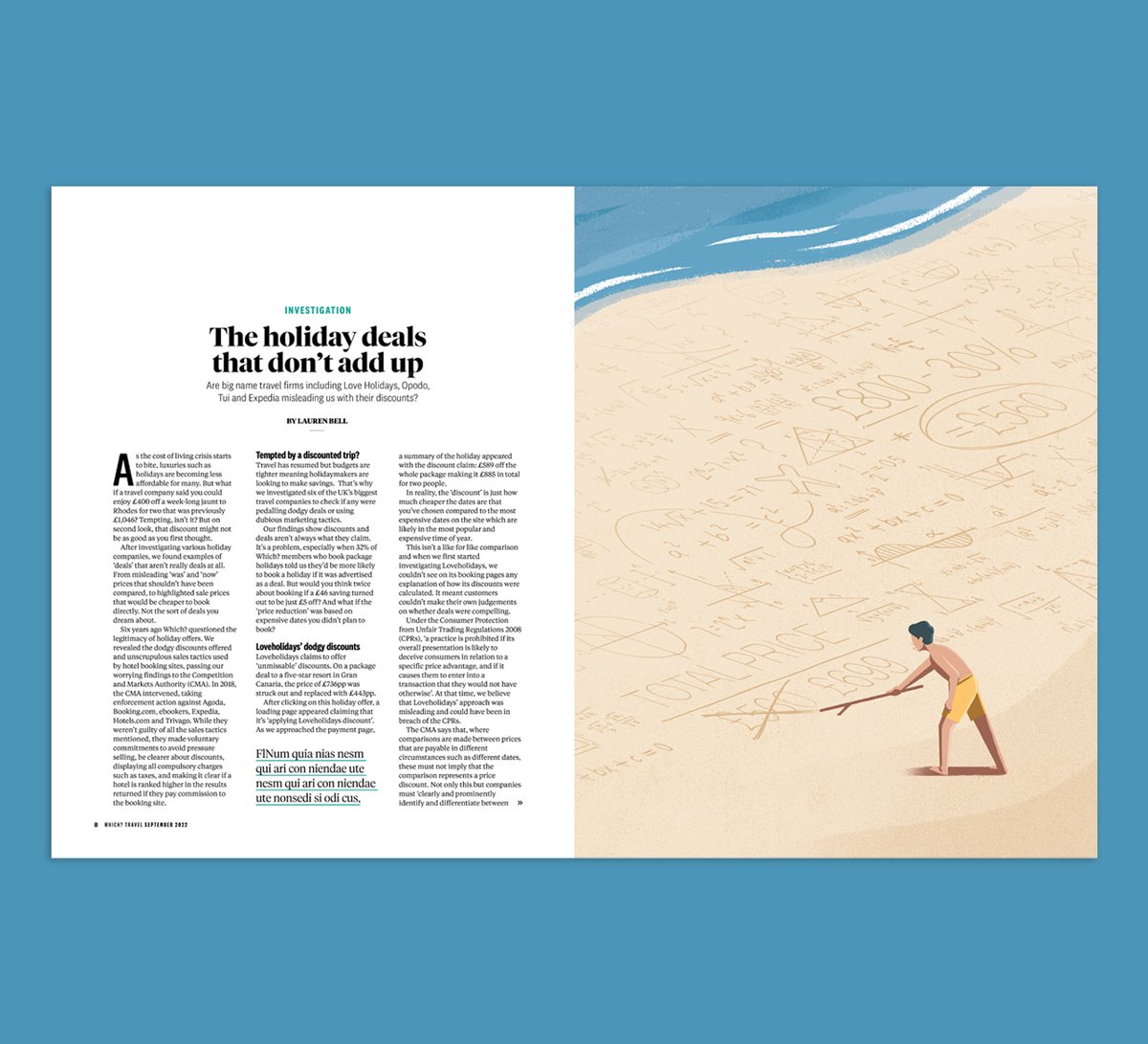 _PaulReid's tweet photo. Here are a couple pieces I worked on for Which? Travel. All about misleading holiday deals. https://t.co/C7FKa1R6UC