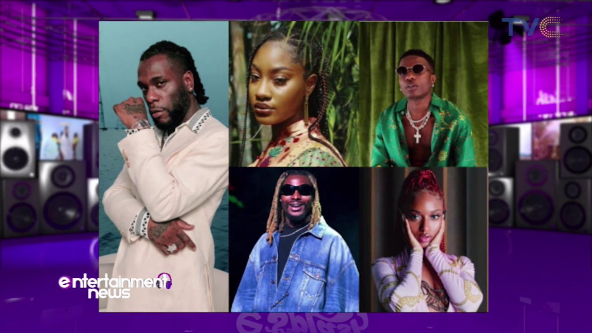 NIGERIAN ARTISTS NOMINATED FOR 2023 BET AWARDS
#ESplashONTVC