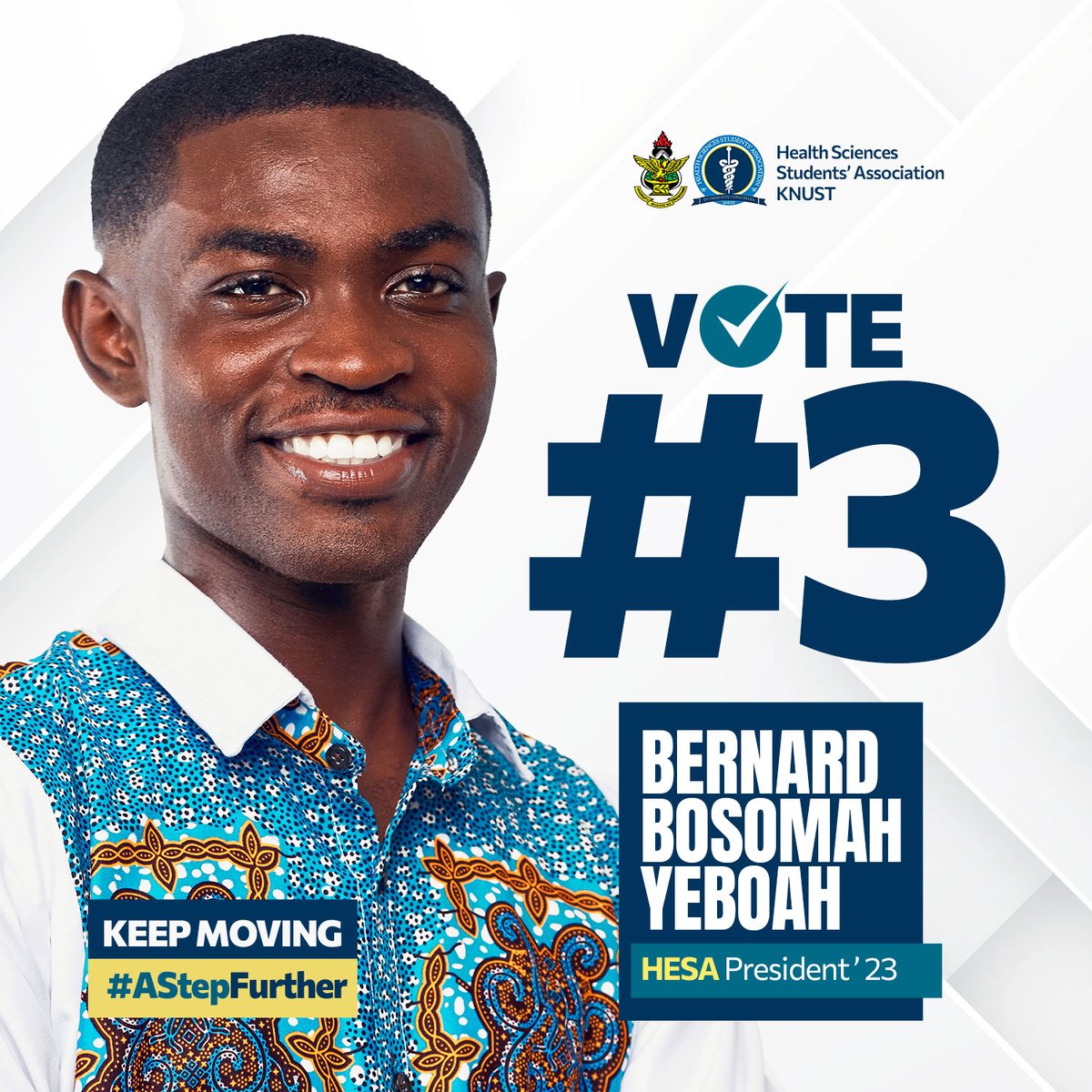 Dr__BBY's tweet photo. THE NUMBER THREE (#3)
➖➖➖➖➖➖➖➖➖➖

Your YES option ✅

🔥 #3 stands for Harmony
🔥 #3 stands for Wisdom
🔥 #3 stands for BBY

We are the TRINITY (3NITY)

VOTE #3 as your next HESA President

VOTE ✅
Bernard Bosomah Yeboah (BBY) as your next HESA President https://t.co/CygxBwBtOD