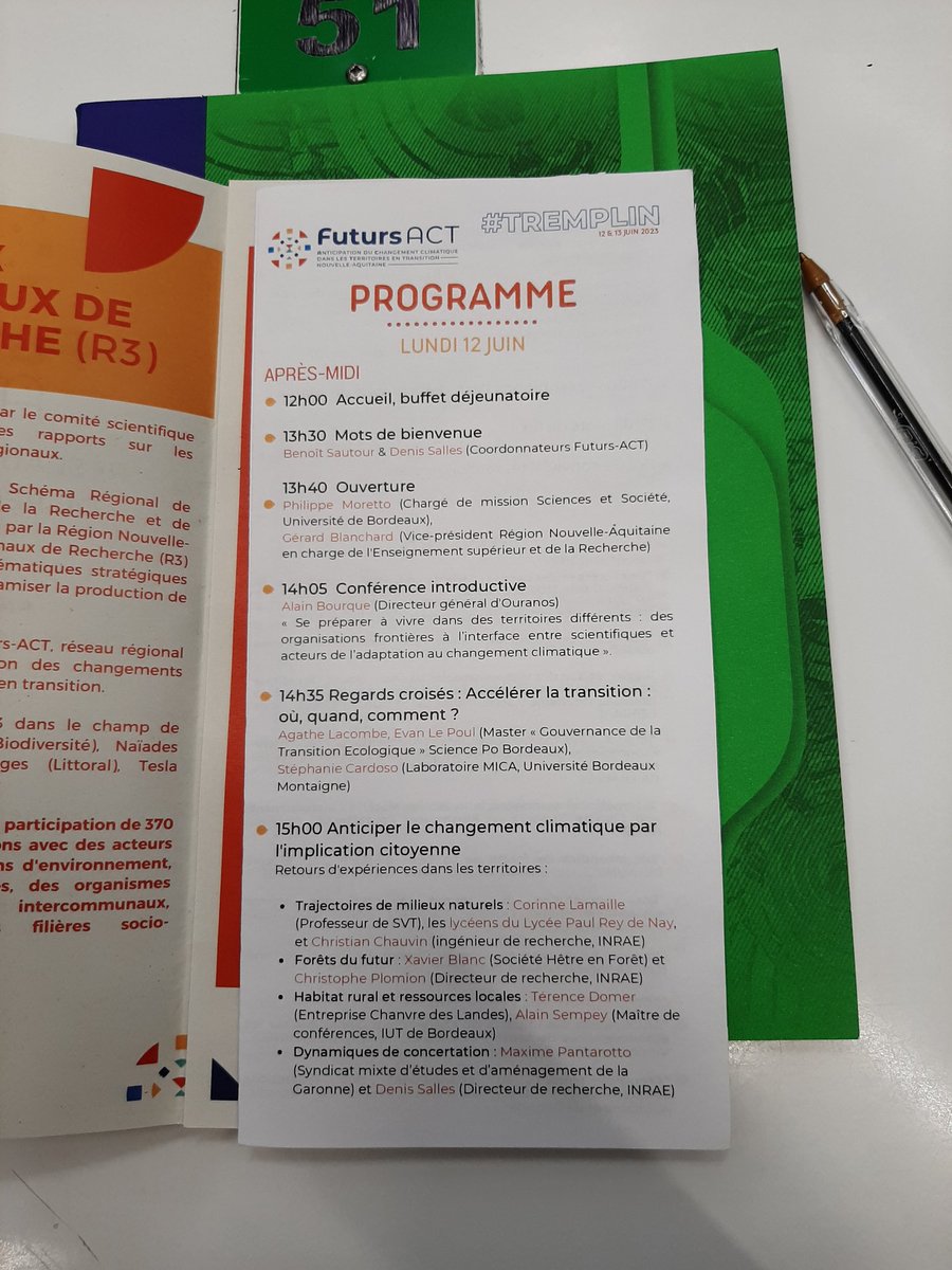 ACMG_47's tweet photo. 💡En place pour #FutursAct pour réfléchir autour de la problématique " Changement climatique : se préparer à vivre dans des territoires différents." 
#climat #sciences #societe #aleas #changementclimatique https://t.co/y7qDrPUfb1