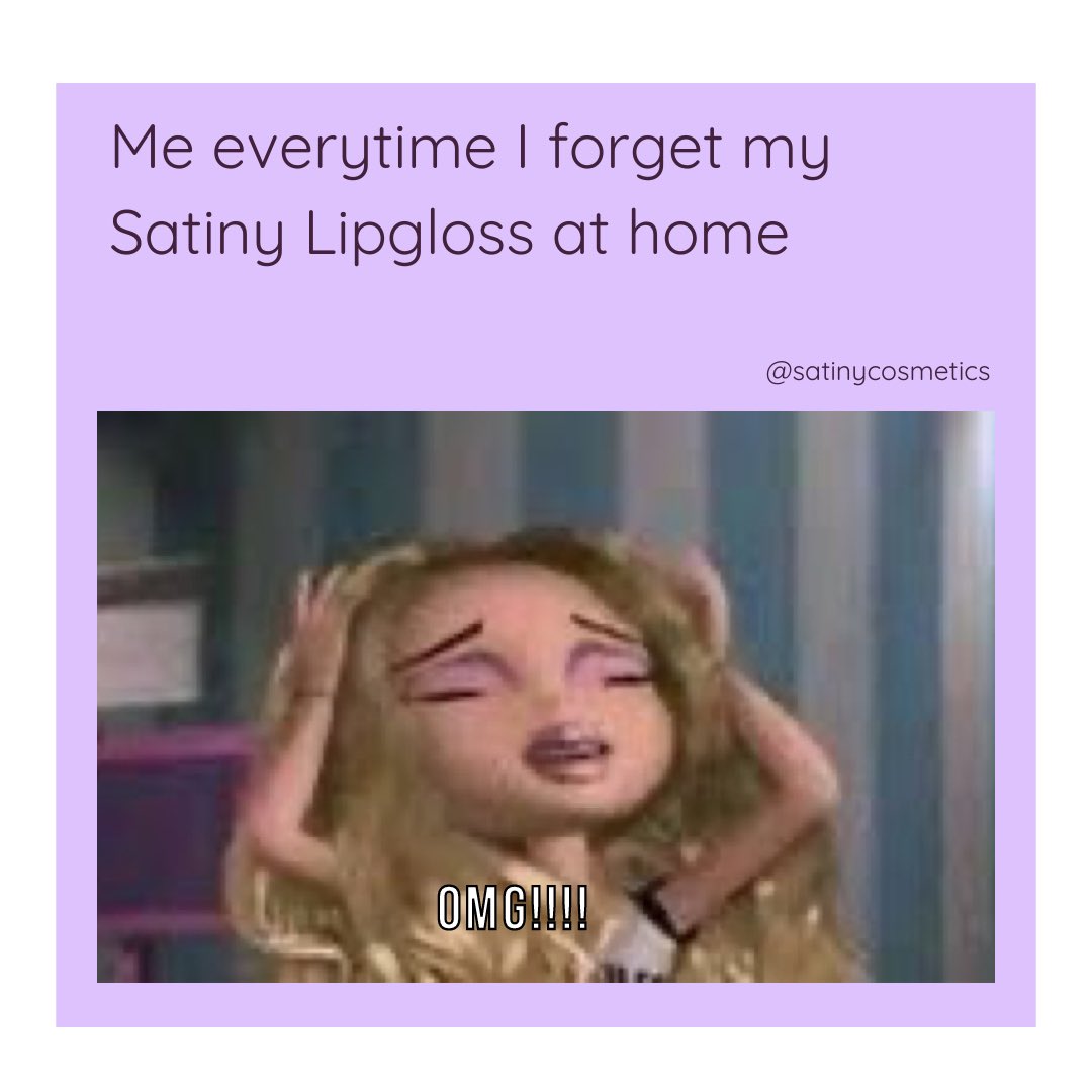 SatinyCosmetics's tweet photo. If you had more than ONE Satiny Lipgloss, and stored them in different bags, you wouldn’t forget your lip gloss at home 🙊

We have 5 different lipgloss options for you to choose from, and they come in squeeze and wand tubes!

Hurry to our dm and place your order right away😇💋 https://t.co/m0vGj9Uvm0