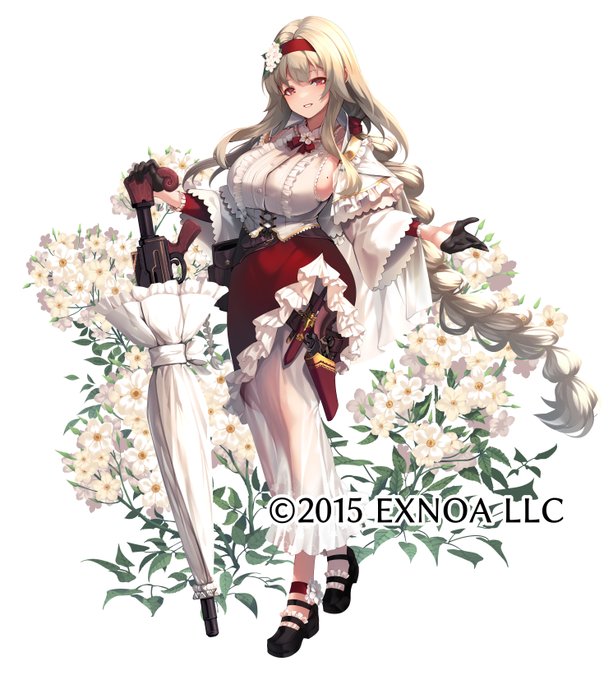 【お仕事告知】
「フラワーナイトガール」にて新しく実装されましたジャコウバラさん描かせていただきました
SDのモーションめちゃかっこよい

#花騎士 https://t.co/nYRxvhqoBL