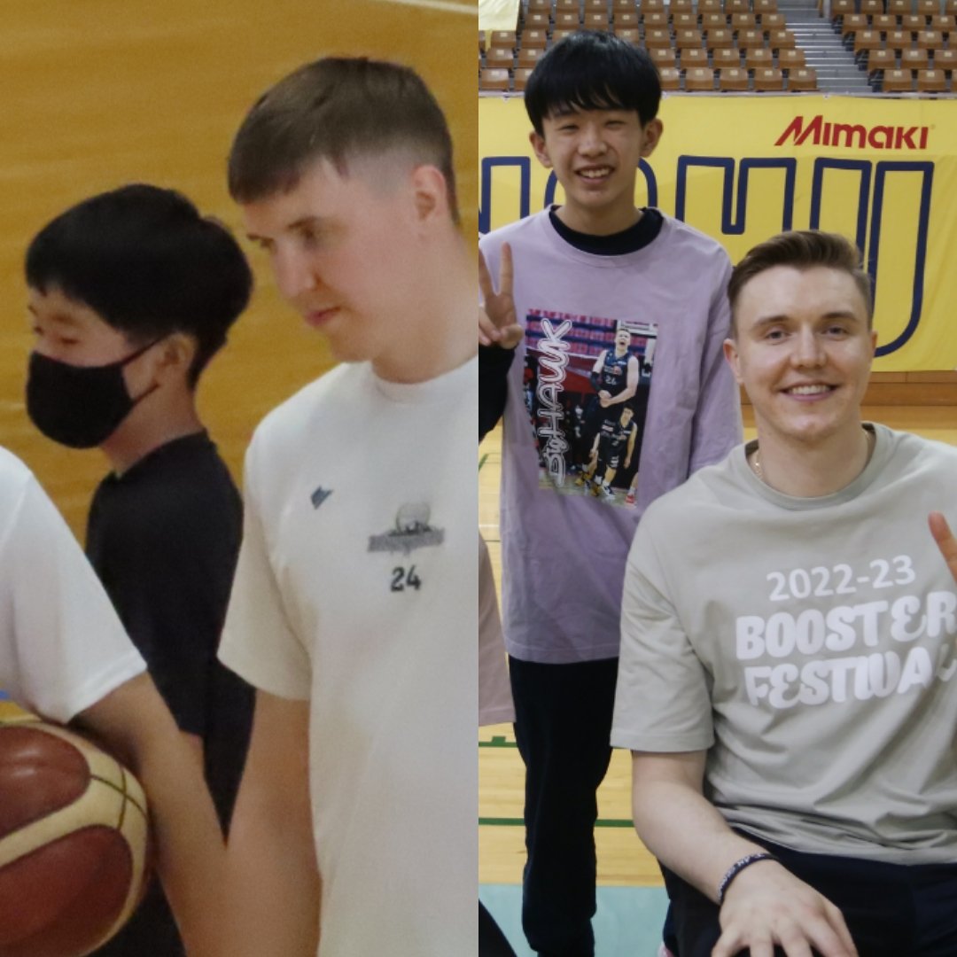 tukadbagus's tweet photo. Thank you JOSH！
息子には貴方みたいな選手になってもらいたい✨

#ジョシュ・ホーキンソン
#ジョシュホーキンソン
#joshhawkinson
#jhawk
#鷹大
#信州ブレイブウォリアーズ
#サンロッカーズ渋谷 https://t.co/QUjlayaYG1