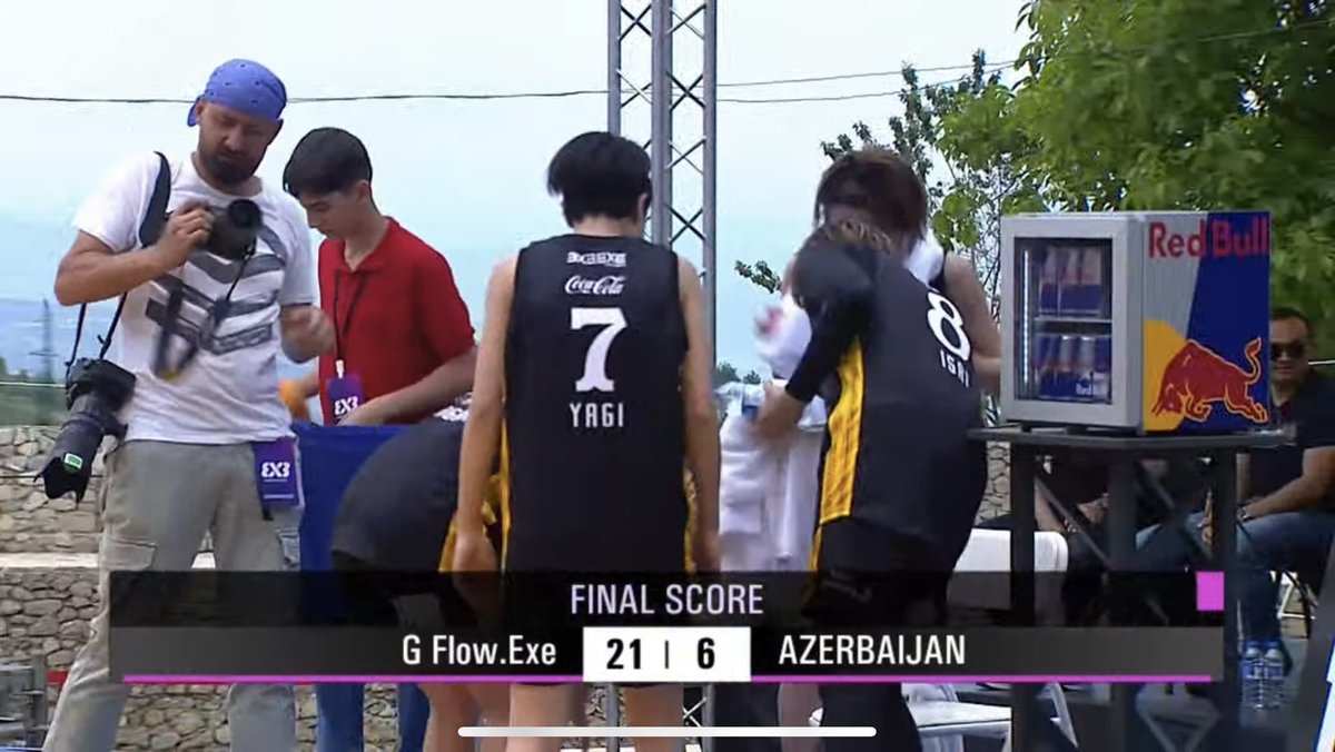 3x3league's tweet photo. 🌏FIBA 3x3 Women's Series Shusha
予選GAME 2

G FLOW.EXE 🇯🇵 @gflow_exe 
21-6
Azerbaijan 🇦🇿

▶️NEXT GAME
10:05 PM vs Hungary 🇭🇺

📺 https://t.co/RR63OdAodm

#3x3WSShusha #3x3EXE https://t.co/TSdCYW7UTW