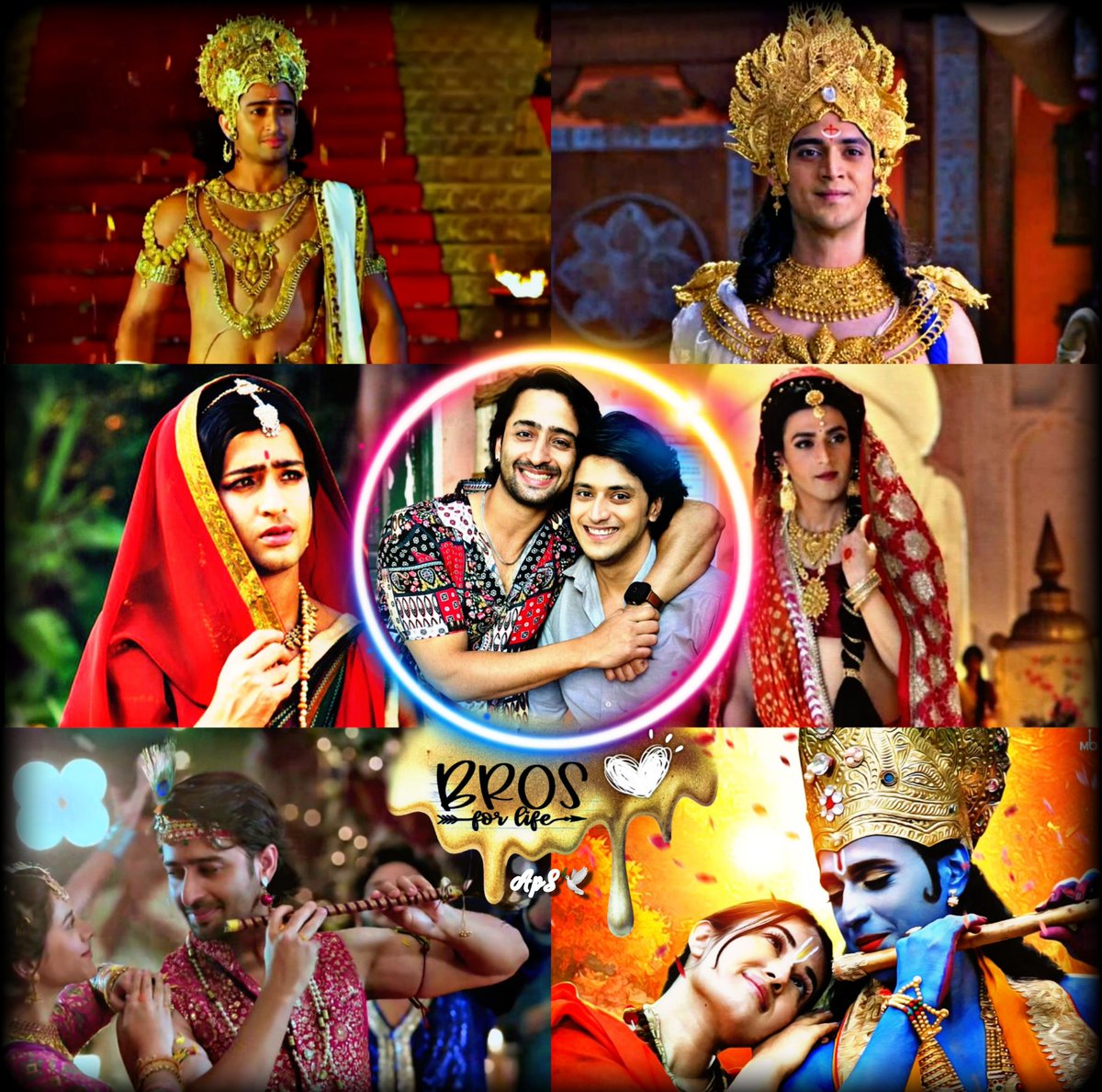 aparna922's tweet photo. #KriKul x #KrishnArjun 🍃🦚🫶🏻✨
( ◜‿◝ )♡
The bromance we'll cherish for life, thanks to #WohToHaiAlbelaa 🥹🫠❤️🧿✨
#ShaheerSheikh #KinshukVaidya https://t.co/UIjamJZitc