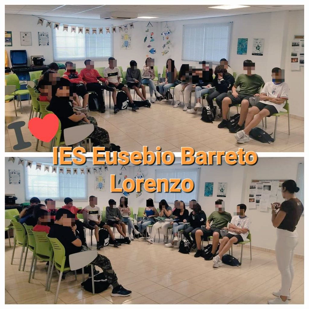 PalmaRecicla's tweet photo. ✅️ El IES Eusebio Barreto participó en #LaPalmaRecicla. Un año ➕️, poniendo en valor la protección del entorno🫶🏼🌱, a través de las  buenas prácticas diarias. Planeta 🌏 🆘️
@CabLaPalma #ConsejeríaServiciosPúblicos 
@EcologicaGobCan
@ecoembes 
@ecovidrio 
@Urbaser https://t.co/bzOJpQ4Lha