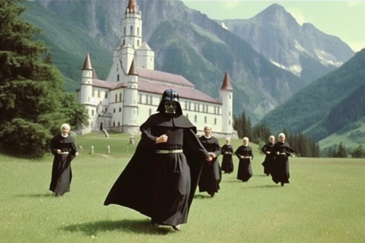 OrctonAI's tweet photo. How do you solve a problem like Darth Vader.
#midjourneyv5 #midjourney #digitalart #AIart #AIArtCommuity #midjourneyart #AIartists #midjourney51 https://t.co/TqocrN5riq
