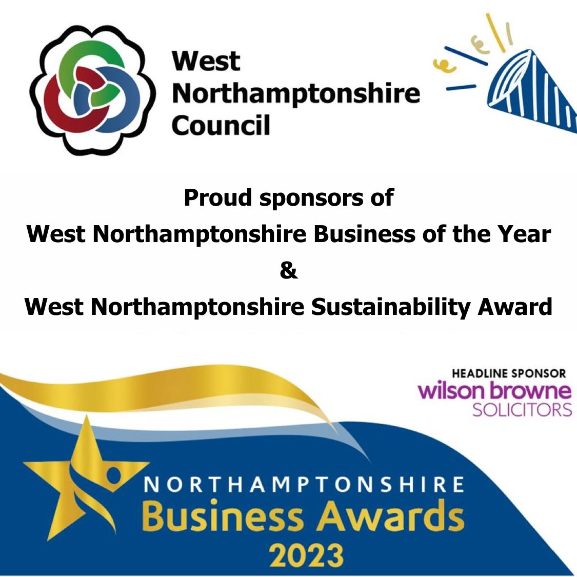 WNorthantsBiz's tweet photo. 📢 Calling all businesses in #WestNorthants 🏅
🏆 Apply NOW for the #Northamptonshire #Business Awards #NBA23 🏆
⭐️Enter the 15 categories (including ours❗️) - https://t.co/BiYgHR2OIC https://t.co/Vbii7qCZ3P