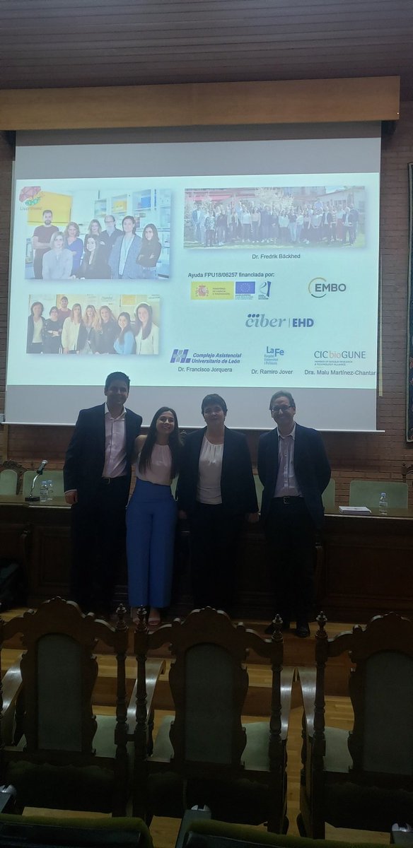 IBIOMED1's tweet photo. Enhorabuena Dra. Juárez-Fernández 👩🏼‍🔬 ha sido una exposición clara, interesante y amena. Calificación sobresaliente 🥇 https://t.co/qDUraOhOZp