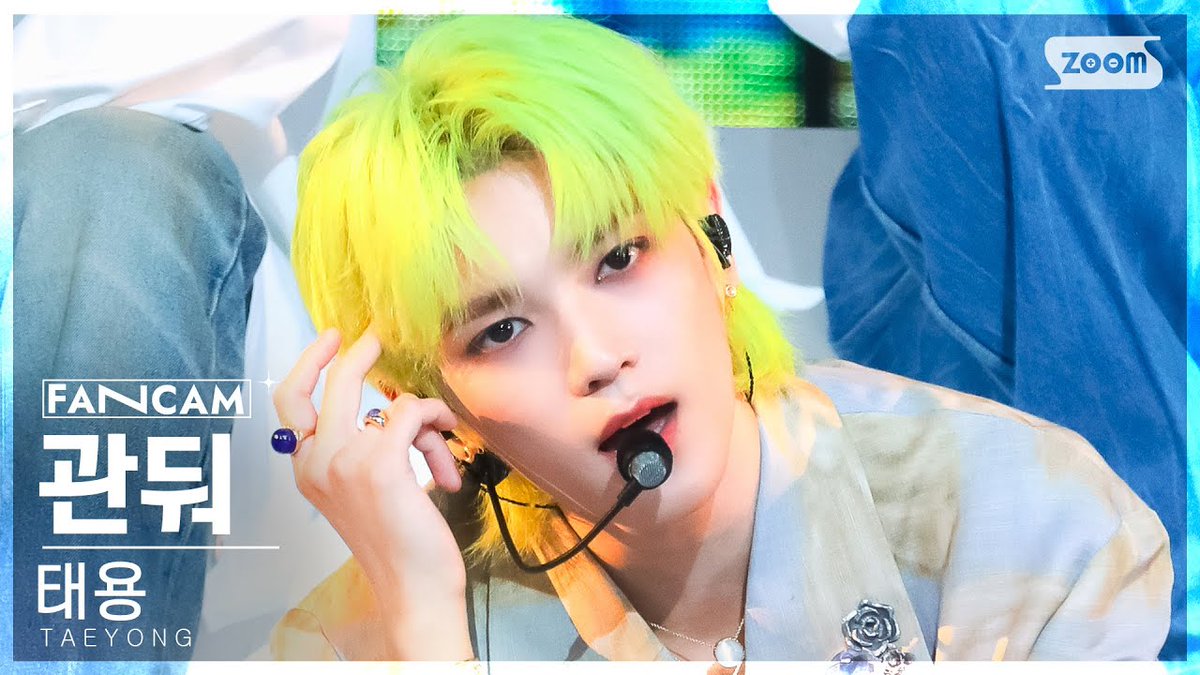 SM_NCT's tweet photo. [VIDEO] 230611 #TAEYONG on Inkigayo - 'GWANDO' (Fancam)

#NCT #NCT127
https://t.co/Fo09uHpLVK https://t.co/ne3sEIM5YO