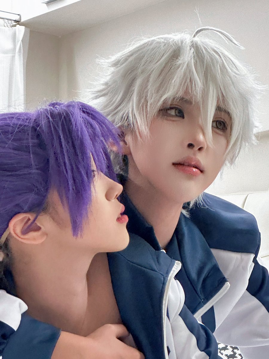 Suewine_'s tweet photo. 我的宝藏@27lin_ 

#bluelock #Bluelock #cos #cosplay #nagireo #凪玲 #ngro #ブルーロック #ブルーロックFA #御影玲王 #凪誠士郎 https://t.co/ufjR7rMXcc