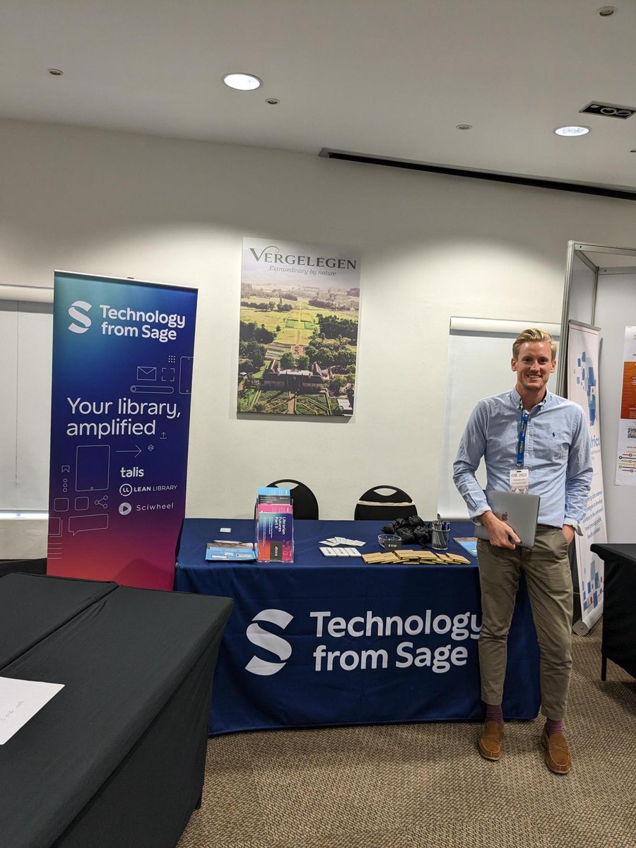 leanlibrary's tweet photo. We're at @OpenRepos Conference in Stellenbosch, South Africa 12th June – 15th June 😀
If you're also attending, please come and along and say hello at the #TechfromSage stand. We'd love to meet you & hear more about your library!
View the agenda: https://t.co/nO8NWbrfmX https://t.co/elV0bcYvAC