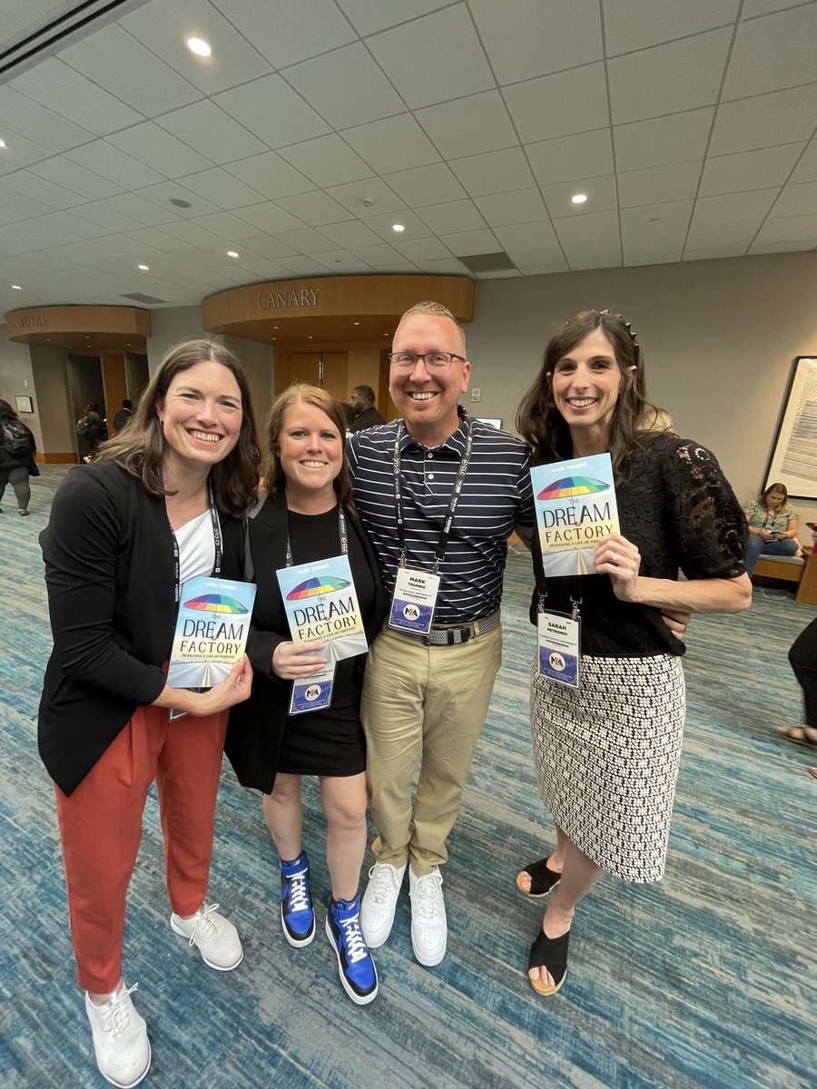 maureentremblay's tweet photo. Kicked off day 1 of #NACDA23 with @nfoura ⭐️:
🎤facilitated New Member Orientation with my @ncaa #ELS2017 buddy @ADaviesSports 
☂️celebrated the published @MarkHTrumbo 
🧡reunited with the bestie @kaschaer https://t.co/LBpIM9HwXd