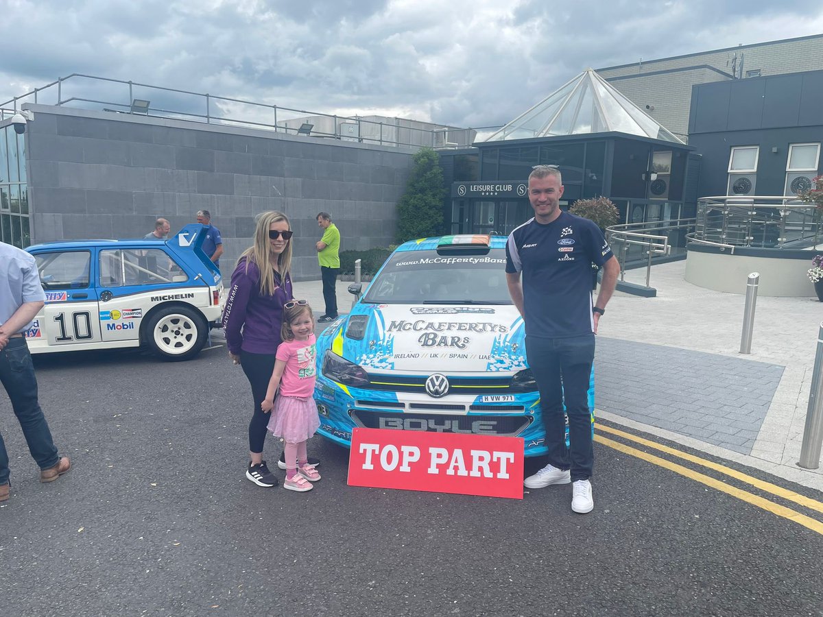 Some pictures from the Launch of Round 3 of the Top Part West Coast Rally Championship the FAAC Simply automatic / Sligo Park Hotel Sligo Stages Rally which takes place on Sunday July 16th organised and promoted by Connacht Motorclub.  Pictures thanks to Wesley Robert @WesleyRobe